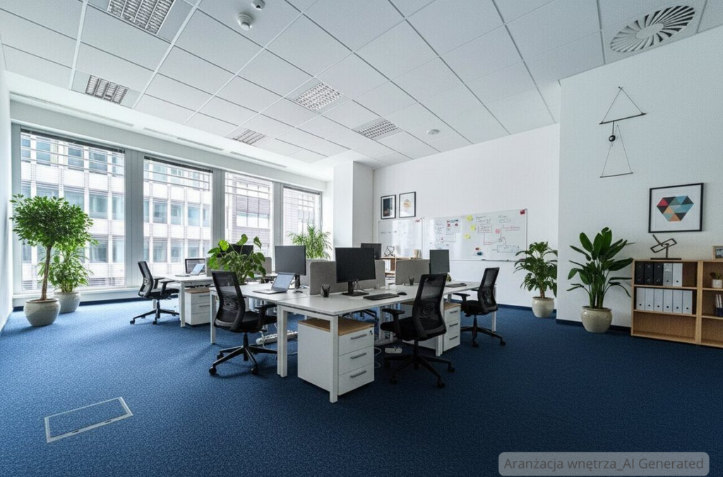 Nowoczesne biuro 309 m² do wynajęcia – Warszawa Mokotów, MP2