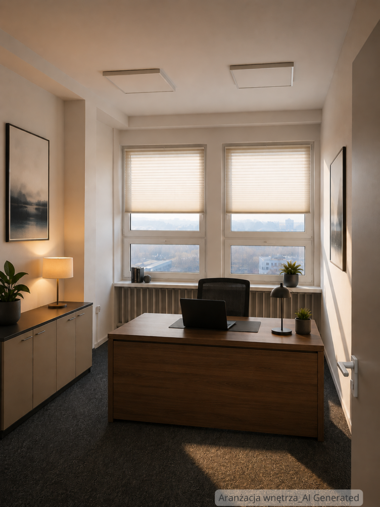 Biuro na 7 piętrze – 18 m²