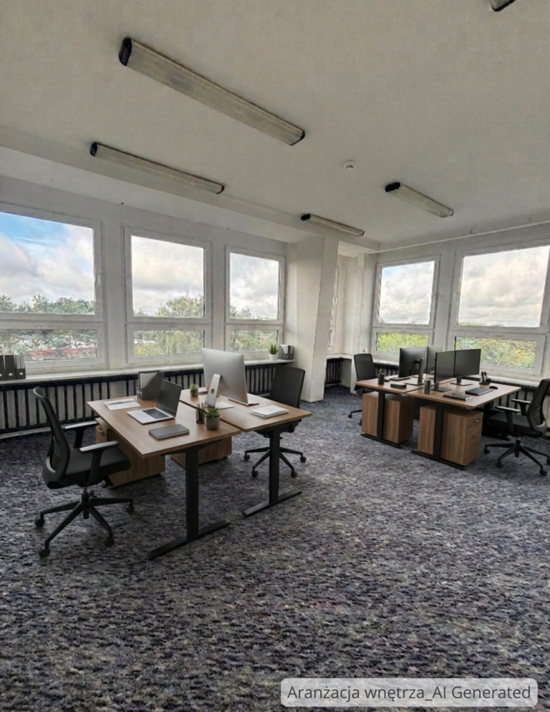Do wynajęcia biuro 68 m² – TeoPark Office