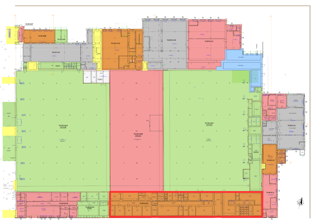 Powierzchnia biurowa 820 m² do wynajęcia – Łódź, ul. Milionowa / Senatorska