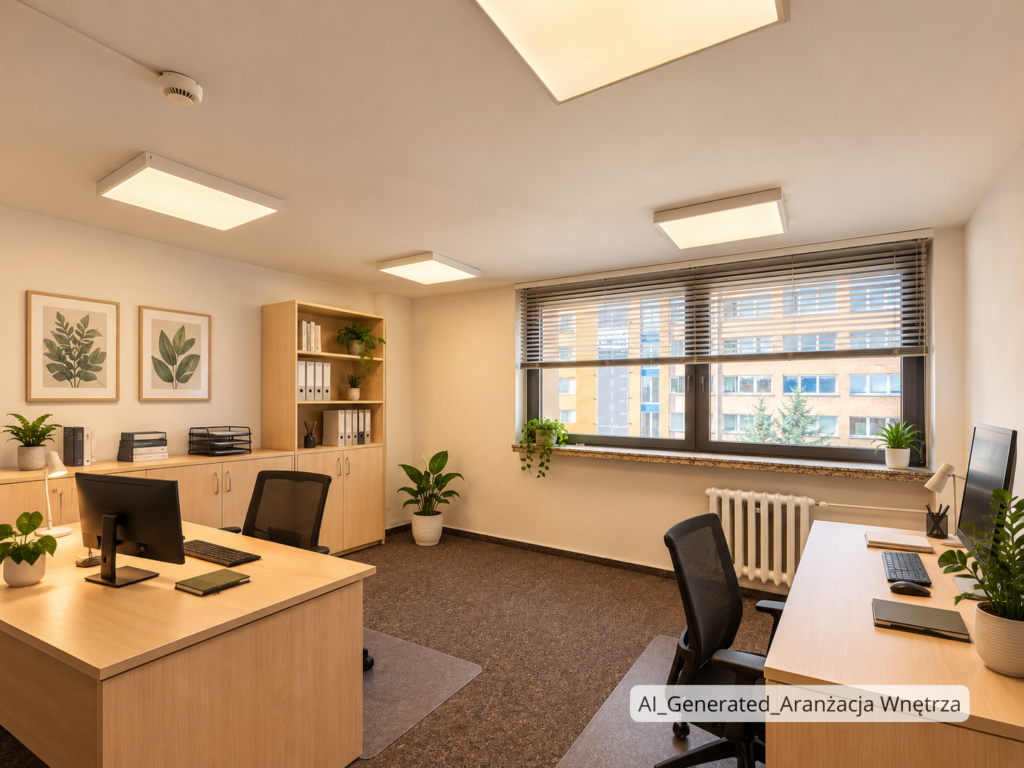 Do wynajęcia lokal biurowy – 18 m² – 4 piętro