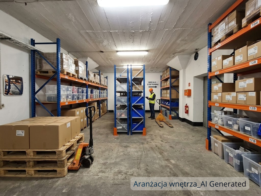 Mały magazyn 58 m² do wynajęcia – MS Factory, Łódź