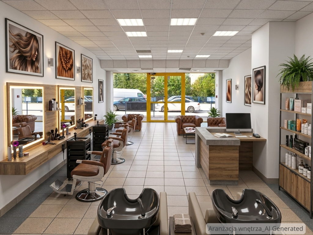 Lokal 74m² z dużą szklaną witryną I Łódź Górna I Handel/ Usługi